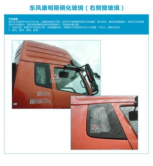東風(fēng)汽車配件 5403012-c0100右側(cè)窗玻璃(天龍 大力神 天錦)
